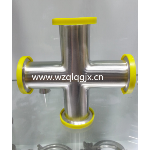 Sanitary Stainless Steel Clamped Cross