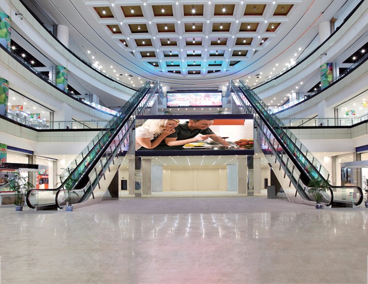 Stainless steel/aluminum commercial escalators