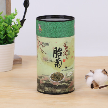 Custom Cylinder Cadboard Paper Tube Tea Packaging Box