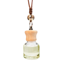 Wood Hanging Aroma Liquid Scents Car Perfume Diffuser Bottle