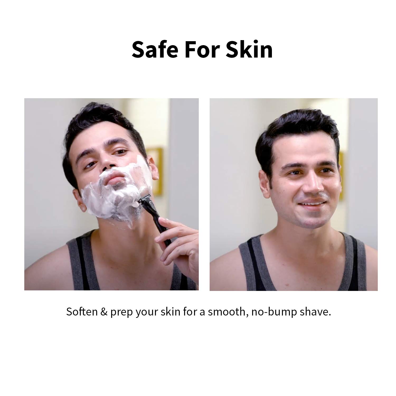 Privat etikett Naturlig skäggvård Hot Shaving Cream