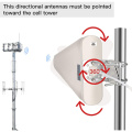 Antena LPDA externa de 11DBI con cable RG58