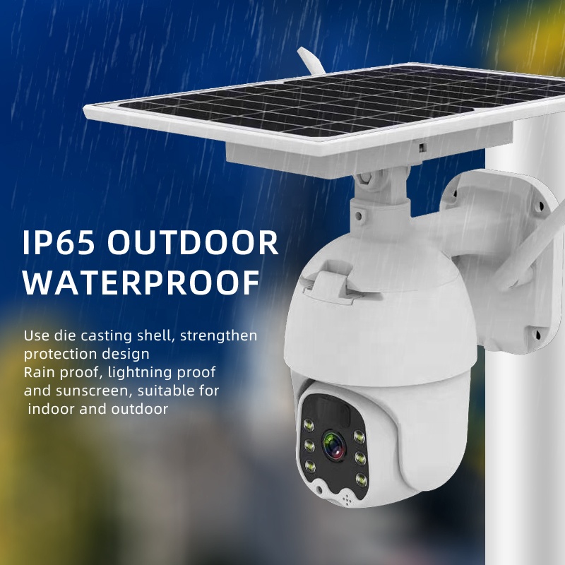 1080P Camera solar power security camera