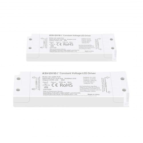 Controlador de interruptor adaptador del transformador de 40W para tira LED