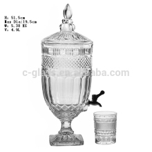 Wholesale Cold Soda Glass Beverage Dispenser