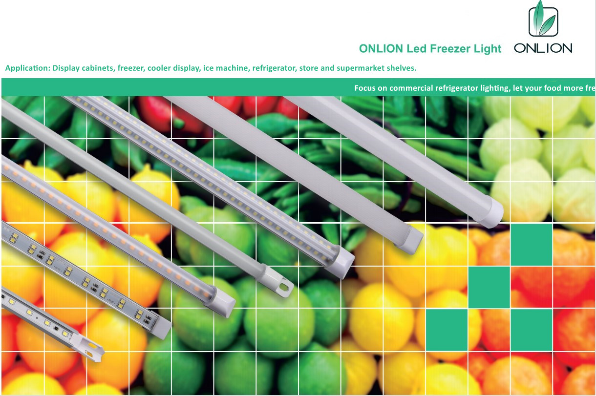 ONN-X3F Display Cooler Led Light Linear Led Strip Lights for Showcase Refrigeration Shelf and food lighting