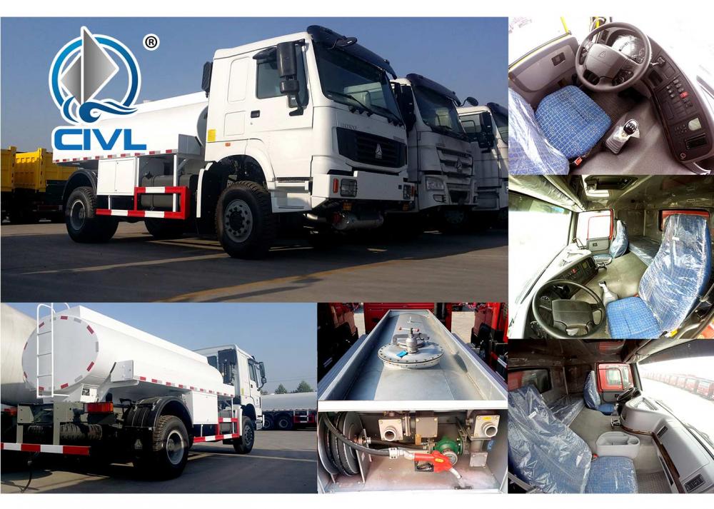 Camión cisterna de combustible 4x4 17 4x4 Fuel Tanker Truck 17