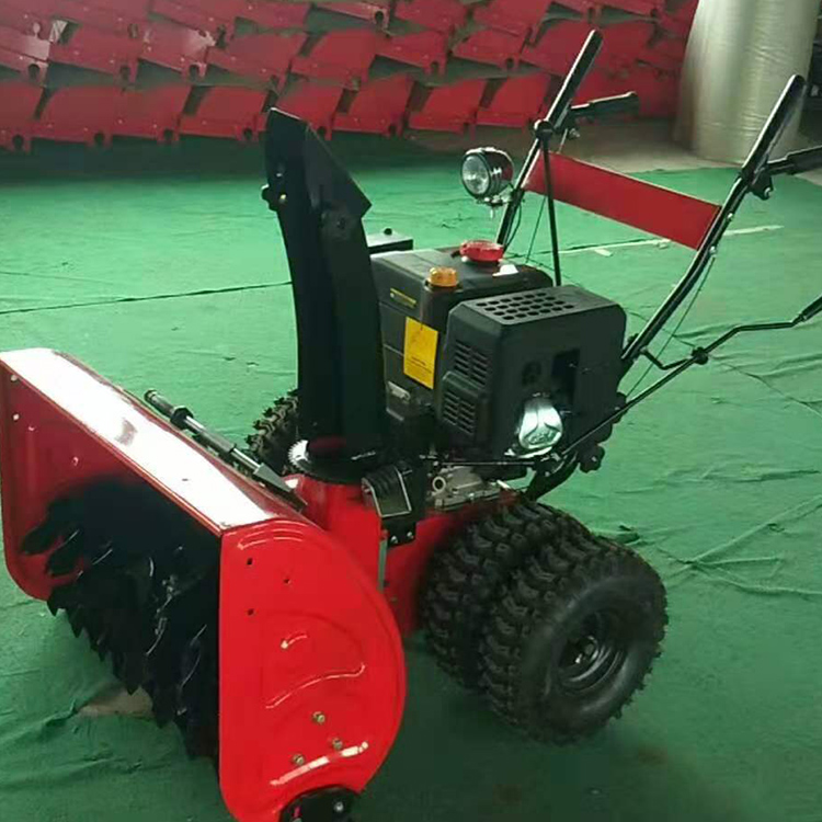 Rolling brush snow thrower snow blower rubber winter snow sweeping equipment