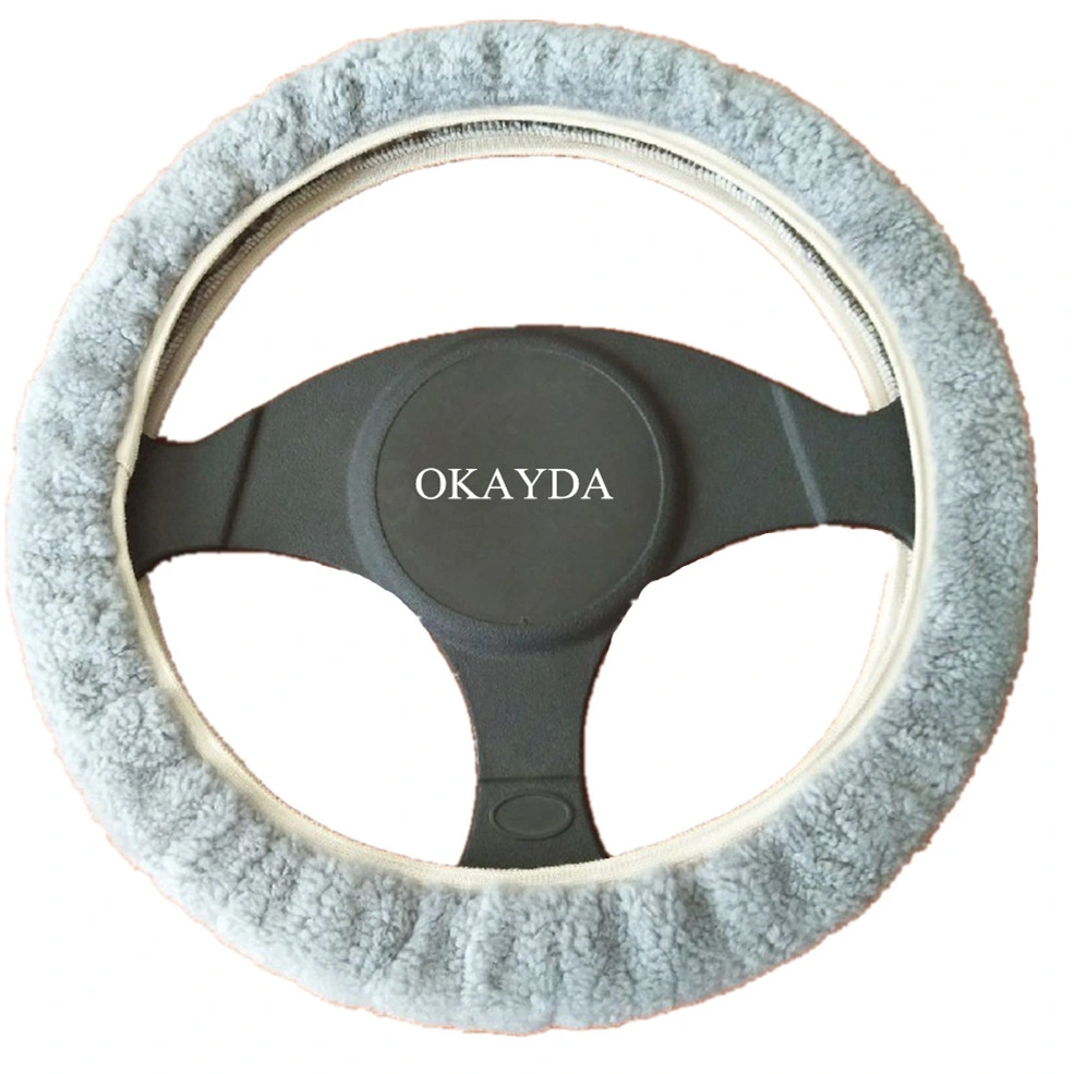 Sheepskin Steering Wheel Cover