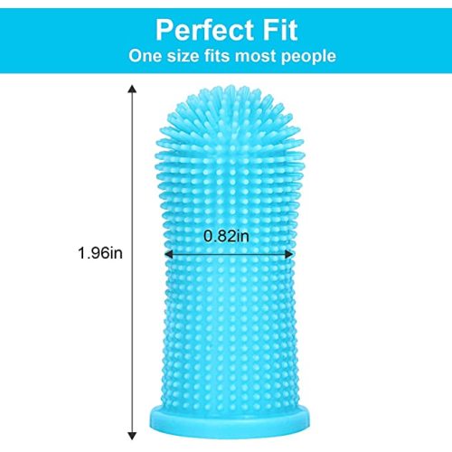 Dog Tooth Brushing Dog Toothbrush for Dog Teeth Cleaning Dog Fingerbrush Factory