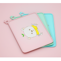 Custom Cute Cartoon placemats voor kinderen opgeheven randen