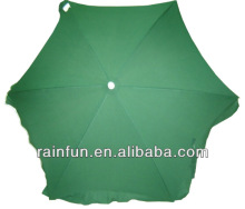 2016 high quality professional beach umbrella white frame canvas beach umbrella