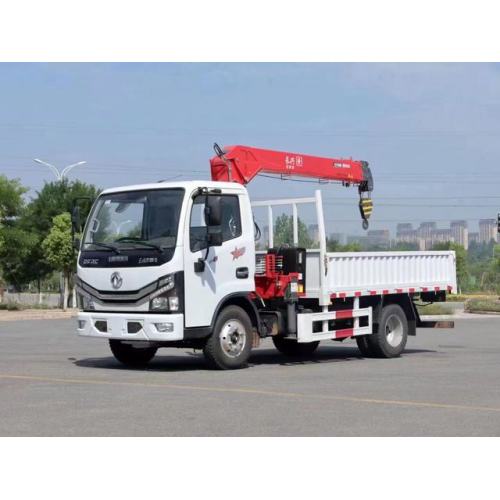 construction telescopic boom truck mounted crane