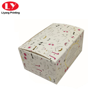 Recycled Die Cutting Paper Folding Packaging Box