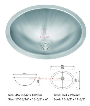Stainless Steel Topmount Sink