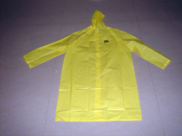 High Quality Waterproof EVA Yellow Raincoat for Men