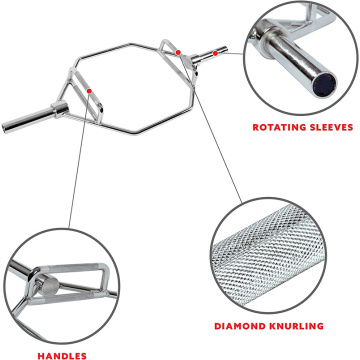 Olympic Trap Bar Hex Bar Deadlift Bar