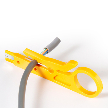 Mini Portable Multifunction Crimping Tool: Wire Stripper, Knife, Crimper, and Pliers