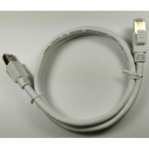 Dernier câble Ethernet 40Gbps Cat8 blindé 26AWG