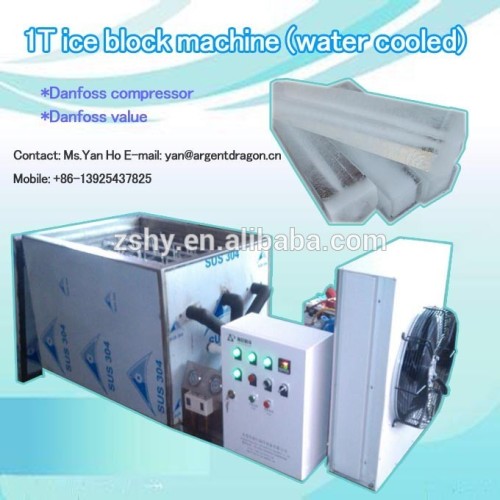 1 ton ice block machine (water cooled/air cooled)
