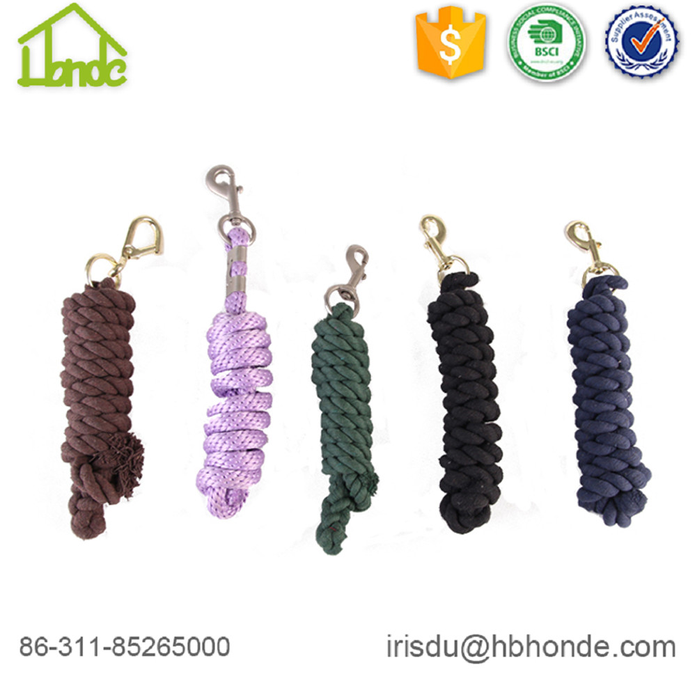 Various Color Polyester and Cotton Horse Lead Rope