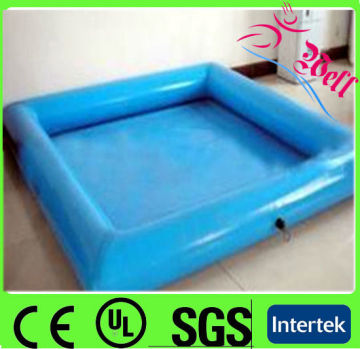 Inflatable square swimming pool