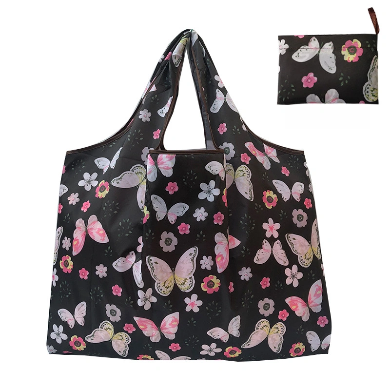 Wholesale Folding Shopping Bag Reusable Washable Carrier Bag