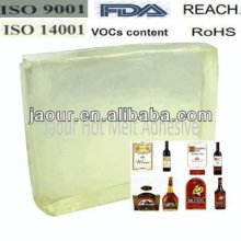 hot melt adhesive (block shape) for PET OPP Bottle Labels