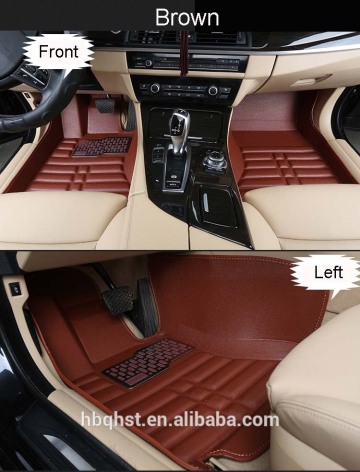 5D PVC leather car mat