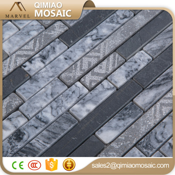 Popular Exterior Wall Building Material Tile Limestone Mosaic