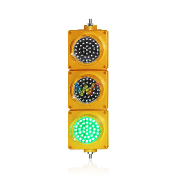 red amber green 12v dc led traffic light