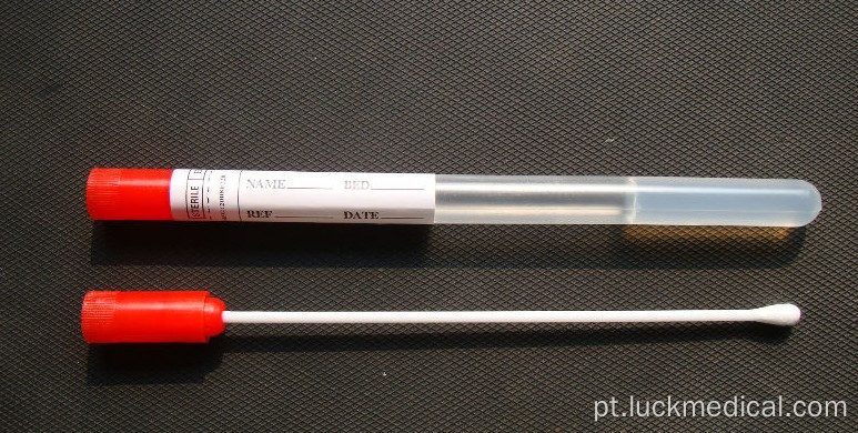 Swab de amostragem de swab descartável