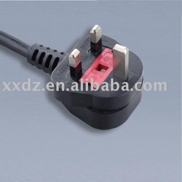 UK MOLD type BSI power plug
