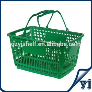 Plastic shopping basket for supermarkets/shopping baskets for sale/small shopping baskets
