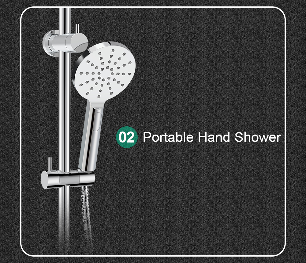 Watermark Shower Set With Top Water Inlet