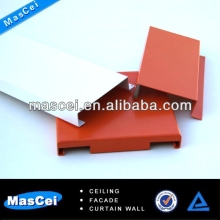 Aluminum colored ceiling tiles