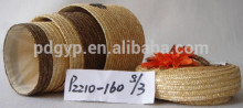 Hotsale Style Wheat Straw Baskets with lids