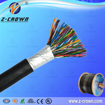 Jelly filled CAT3/cat5 2pairs - 400pairs communication cable