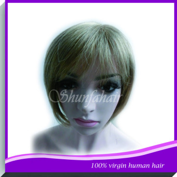 top quality for short wig,natural hair wig for women,2015 hot women wig