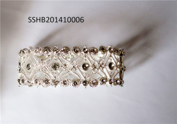 Imitaion Fashion Jewelry Gemstone Bracelet with Elasic Lengh