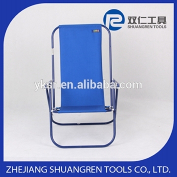 Good quality creative fan-back iron folding chair