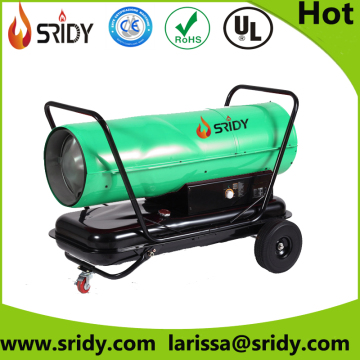 DH-60A space heaters 60KW Industrial Diesel Paraffin greenhouse Heater on Wheels 204700 BTU
