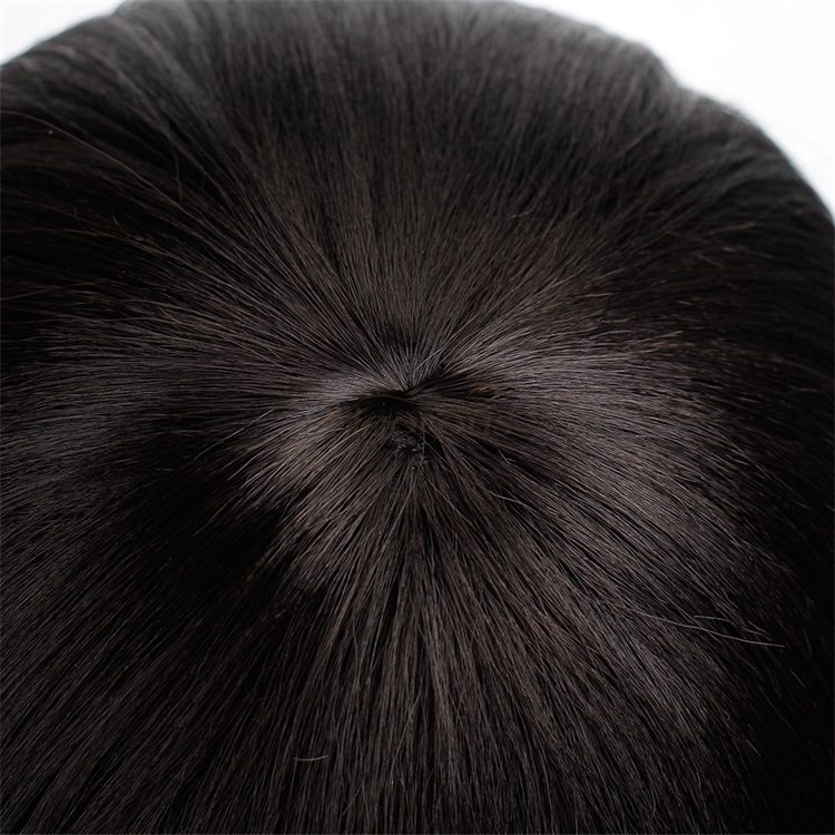Vigorous Pixie Cut Short Hair Wig Straight with Flat Bangs Synthetic Bob Hair Colorful Cosplay Daily Party Wig for Women