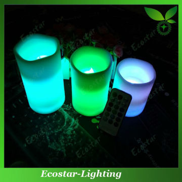 Color Changing Remote Controlled LED Candles