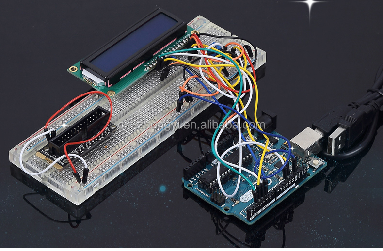 ZYJ-206 2390 points transparent breadboard raspberry pi