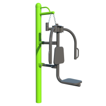 Bodyweight pectoral muscle trainer outdoor fitness equipment