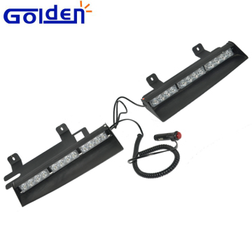 Custom logo police dash lights blue with certificate