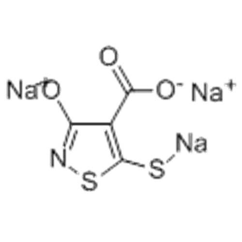 Trisodium 4-carboxy-5-mercapto-3-hydroxy-isothiazole CAS 76857-14-2