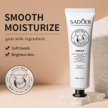 Goat Milk Snail Horse Oil Hand Cream - Moisturizing & Whitening, Non Sticky, 30g