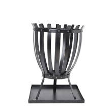 Outdoor Garden Black Wood Burner Fire Pit Patio Basket Fire Pit